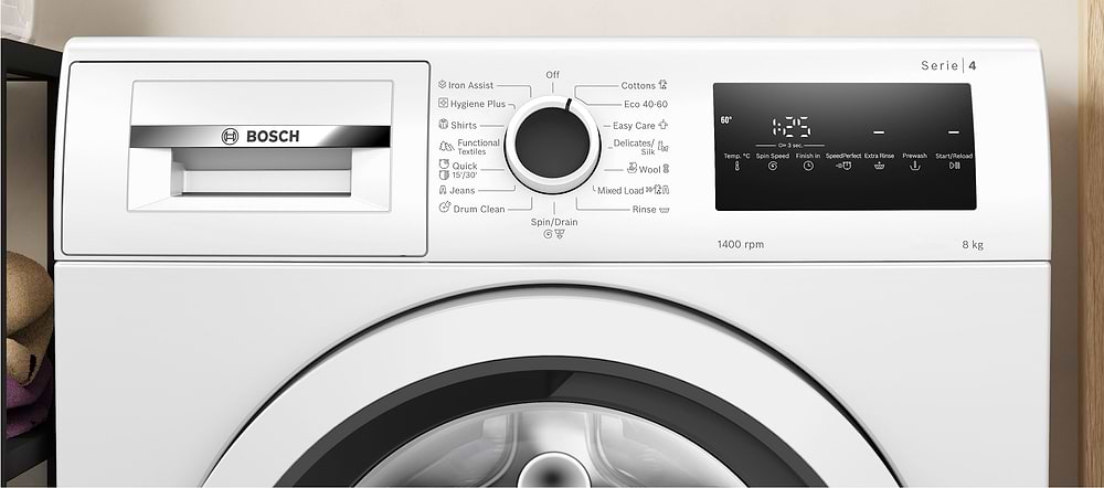 אחריות - מכונת כביסה בוש 8 קילו BOSCH WAN28278IL בוש תוצרת פולין 1400 סלד