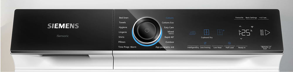 מייבש כביסה 9 קילו SIEMENS IQ700 WQ45B2B9IL סימנס | דירוג אנרגי A+++ - 5290₪