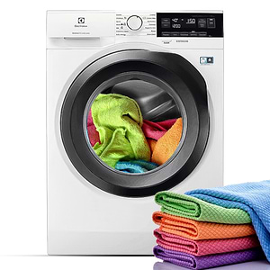 מכונת כביסה 10 קילו Electrolux PerfectCare EN6F3149FXM אלקטרולוקס פתח קדמי | תוצרת פולין