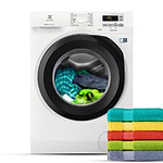 מכונת כביסה 8 קילו Electrolux PerfectCare EA6F5827CXM אלקטרולוקס פתח קדמי | תוצרת פולין