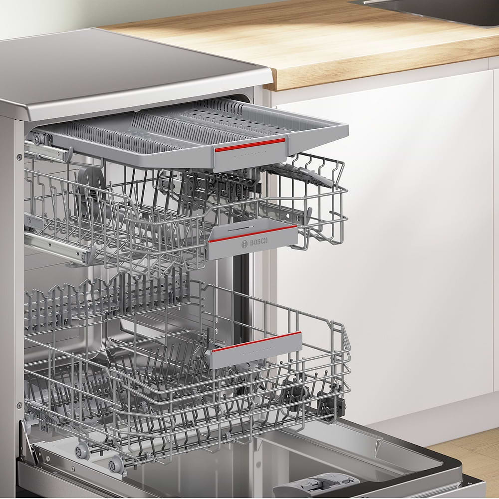 מדיח כלים רחב Bosch SMS4HCI19E בוש סדרה 4 דמוי נירוסטה תוצרת גרמניה - 3665₪