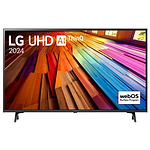 טלוויזיה 75 אינץ LG דגם 75UT80006LA חכמה 4K עם בינה מלאכותית יבואן רשמי ח.י אלקטרוניקה