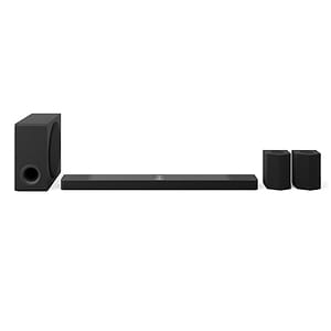 מקרן קול ׁLG דגם S95TR עוצמתי 810 וואט 9.1.5 ערוצים כולל רמקולים אחוריים לסאונד היקפי וסאבוופר אלחוטי אחריות יבואן רשמי ח.י אלקטרוינקה