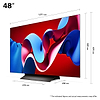 טלוויזיות LG OLED EVO C4 - חווית הצפייה המתקדמת ביותר בישראל - טלוויזיה 48 אינץ LG 48 OLED evo C4 דגם OLED48C46LA יבואן רשמי