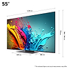 טלוויזיות - טלוויזיה 55 אינץ LG דגם 55QNED86T6A חכמה מסדרת QNED 4K 120Hz עם בינה מלאכותית יבואן רשמי ח.י אלקטרוניקה