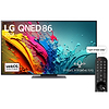 טלוויזיה 55 אינץ LG דגם 55QNED86T6A חכמה מסדרת QNED 4K 120Hz עם בינה מלאכותית יבואן רשמי ח.י אלקטרוניקה