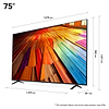 טלוויזיות - טלוויזיה 75 אינץ LG דגם 75UT80006LA חכמה 4K עם בינה מלאכותית יבואן רשמי ח.י אלקטרוניקה