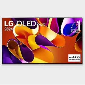 טלוויזיה 65 אינץ LG 65 OLED evo G4 דגם OLED65G46LA חכמה 4K 144hz עם בינה מלאכותית ואחריות יבואן רשמי ח.י אלקטרוניקה