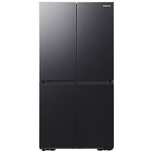 מקרר 4 דלתות סמסונג דגם RF72DG9620B1 בנפח 678 ליטר עם קיוסק מלא Samsung מקפיא תחתון נירוסטה מושחרת
