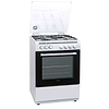 תנור משולב כיריים גז פוגיקום דגם FJ-FSC60W לבן FUJICOM