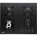 כיריים גז סאוטר זכוכית דגם SHG8020B זכוכית שחור Sauter תוצרת איטליה