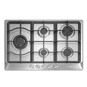 ‏כיריים גז סאוטר 5 להבות דגם SHE7250IX גימור נירוסטה Sauter יבואן רשמי