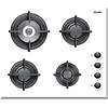 ‏כיריים גז סאוטר דגם SHG8010W זכוכית לבנה SAUTER תוצרת איטליה