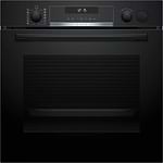‏תנור בילד אין בוש דגם HRA5380B0 גימור שחור Bosch תוצרת גרמניה יבואן רשמי BSH