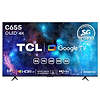 טלוויזיה 85 אינץ TCL 85C655 חכמה Google TV QLED UHD 4K יבואן רשמי
