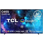 טלוויזיה 98 אינץ TCL 98C655 חכמה Google TV QLED UHD 4K יבואן רשמי