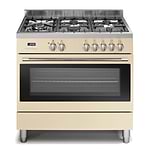 תנור משולב כיריים 90 ס”מ סאוטר דגם Sauter SOC9035CR גימור קרם