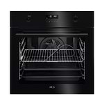 תנור בנוי פירוליטי AEG BPE255636B תוצרת גרמניה גימור שחור