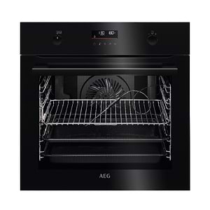 תנור בנוי פירוליטי AEG BPE255636B תוצרת גרמניה גימור שחור