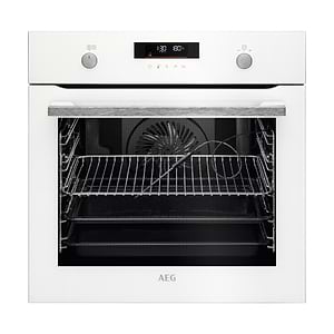 תנור בנוי פירוליטי AEG BPE255636W תוצרת גרמניה גימור לבן