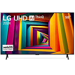 טלוויזיה 98 אינץ LG דגם 98UT90006LA חכמה 4K עם בינה מלאכותית יבואן רשמי ח.י אלקטרוניקה