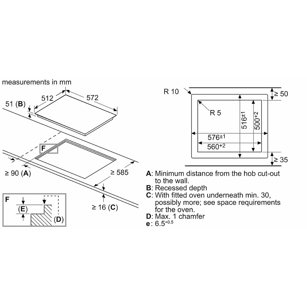 כיריים קרמיות סימנס SIEMENS ET601FNP1E גימור שחור תוצרת גרמניה - 1214₪