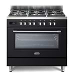 תנור משולב 90 ס”מ דלונגי Delonghi PRO966MA גימור שחור