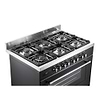 תנור משולב 90 ס”מ דלונגי Delonghi PRO966MA גימור שחור - 7248₪