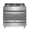 תנור משולב 90 ס”מ דלונגי Delonghi DEMX965P גימור נירוסטה