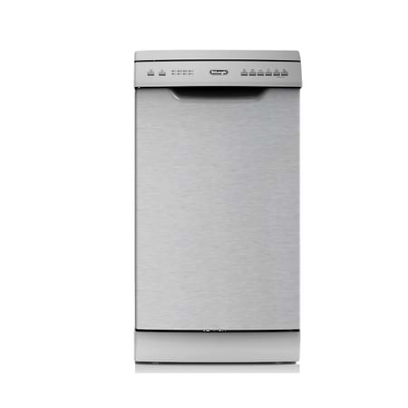 מדיח כלים צר דלונגי Delonghi WMD20S גימור דמוי נירוסטה