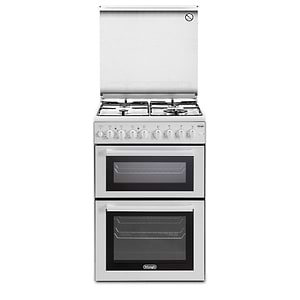 תנור דו תאי משולב דלונגי Delonghi DCS12EDW גימור לבן