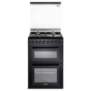 תנור דו תאי משולב דלונגי Delonghi DCS12EDN גימור שחור