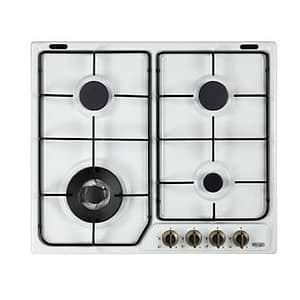 כיריים גז דלונגי Delonghi NDG64W גימור לבן