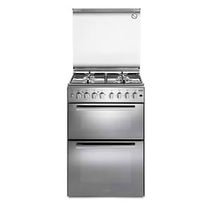 תנור דו תאי משולב דלונגי Delonghi DCS12EDX גימור נירוסטה
