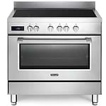תנור משולב אינדוקציה 90 ס”מ דלונגי Delonghi PRO96MXINED גימור נירוסטה
