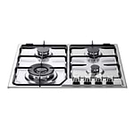 כיריים גז דלונגי Delonghi NDG70X גימור נירוסטה