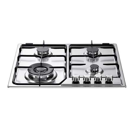 כיריים גז דלונגי Delonghi NDG70X גימור נירוסטה