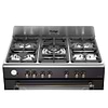 תנור כפרי משולב 90 ס”מ דלונגי Delonghi PEMA965C גימור שחור פחם - 6979₪