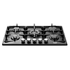 כיריים גז 5 להבות 70 ס”מ דלונגי Delonghi NDG82AN גימור שחור