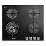 כיריים גז דלונגי Delonghi NSL460NCMIL גימור שחור