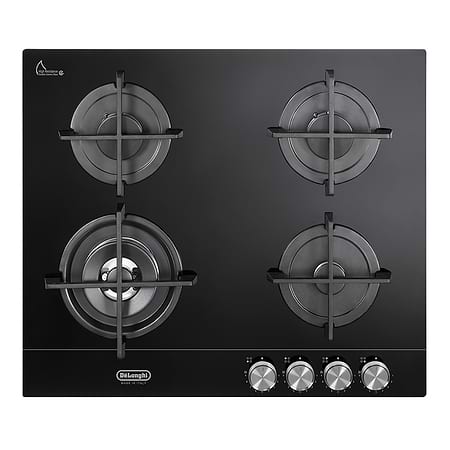 כיריים גז דלונגי Delonghi NSL460NCMIL גימור שחור