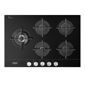 כיריים גז 5 להבות 75 ס”מ דלונגי Delonghi NSL575DNCMIL גימור שחור