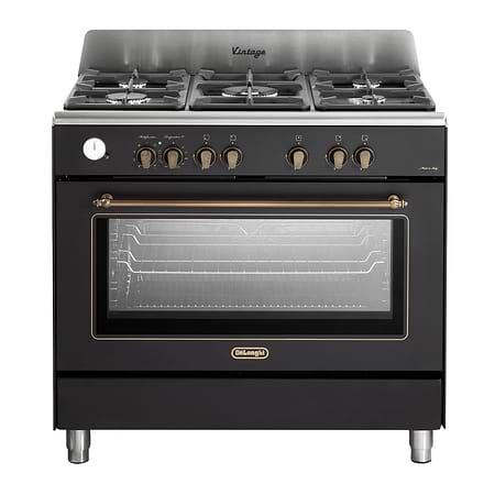 תנור כפרי משולב 90 ס”מ דלונגי Delonghi PEMA965C גימור שחור פחם