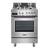 תנור משולב דלונגי Delonghi PRO66MXLPZ גימור נירוסטה