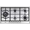 כיריים גז 5 להבות 90 ס”מ דלונגי Delonghi NDG105X גימור נירוסטה
