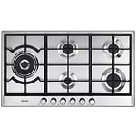 כיריים גז 5 להבות 90 ס”מ דלונגי Delonghi NDG105X גימור נירוסטה