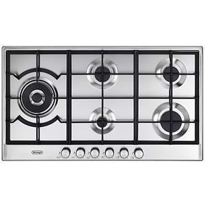 כיריים גז 5 להבות 90 ס”מ דלונגי Delonghi NDG105X גימור נירוסטה