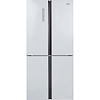 מקרר 632 ליטר 4 דלתות האייר HAIER HRF6200FW מקפיא תחתון בגימור זכוכית לבנה