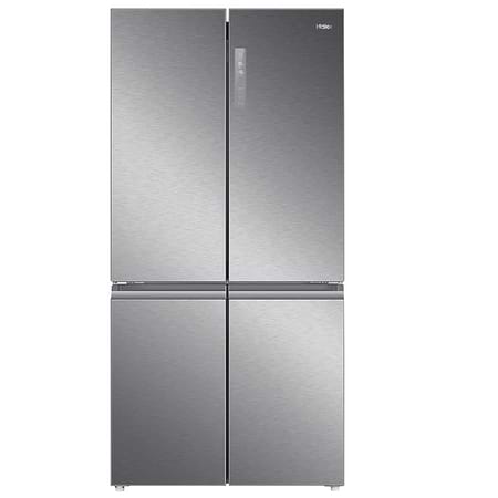 מקרר 640 ליטר 4 דלתות האייר HAIER HRF7100FSS מקפיא תחתון בגימור נירוטסה