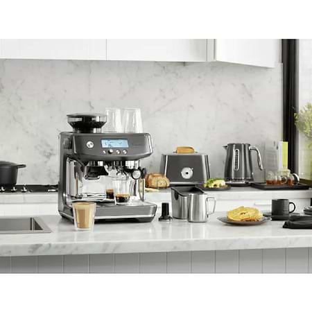 מכונת קפה טוחנת ברוויל Breville BES878BST גימור שחור - 3990₪